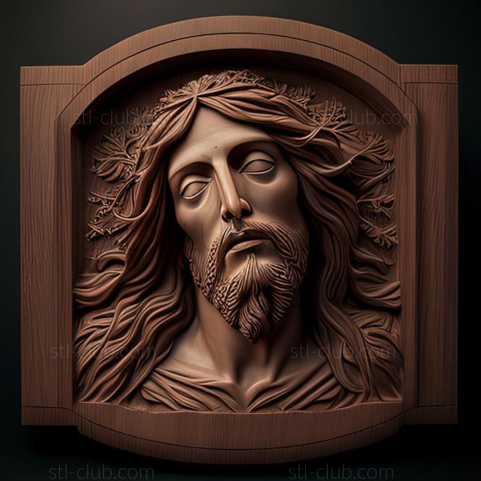 3D model st jesus (STL)